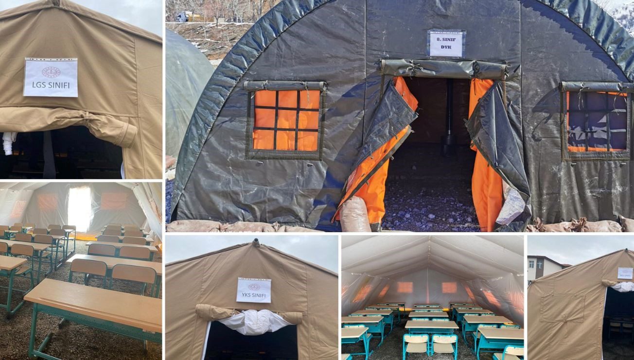 Bakanlıktan sınava hazırlanan depremzede öğrencilere destek