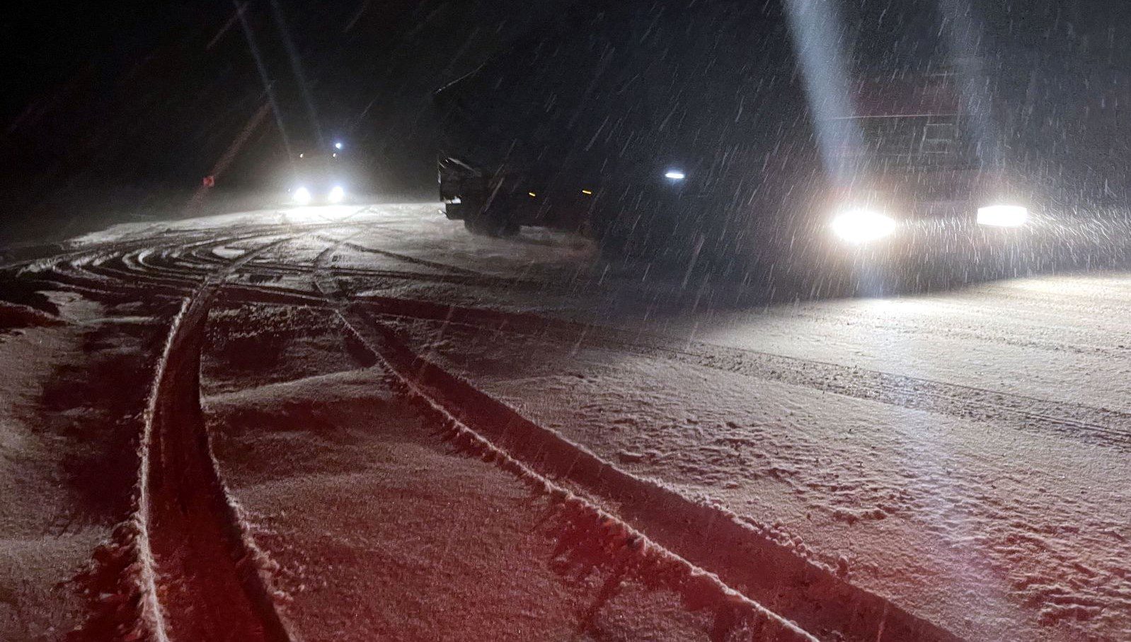 Kar yağışının etkili olduğu Doğu Karadeniz ve Doğu Anadolu için çığ uyarısı