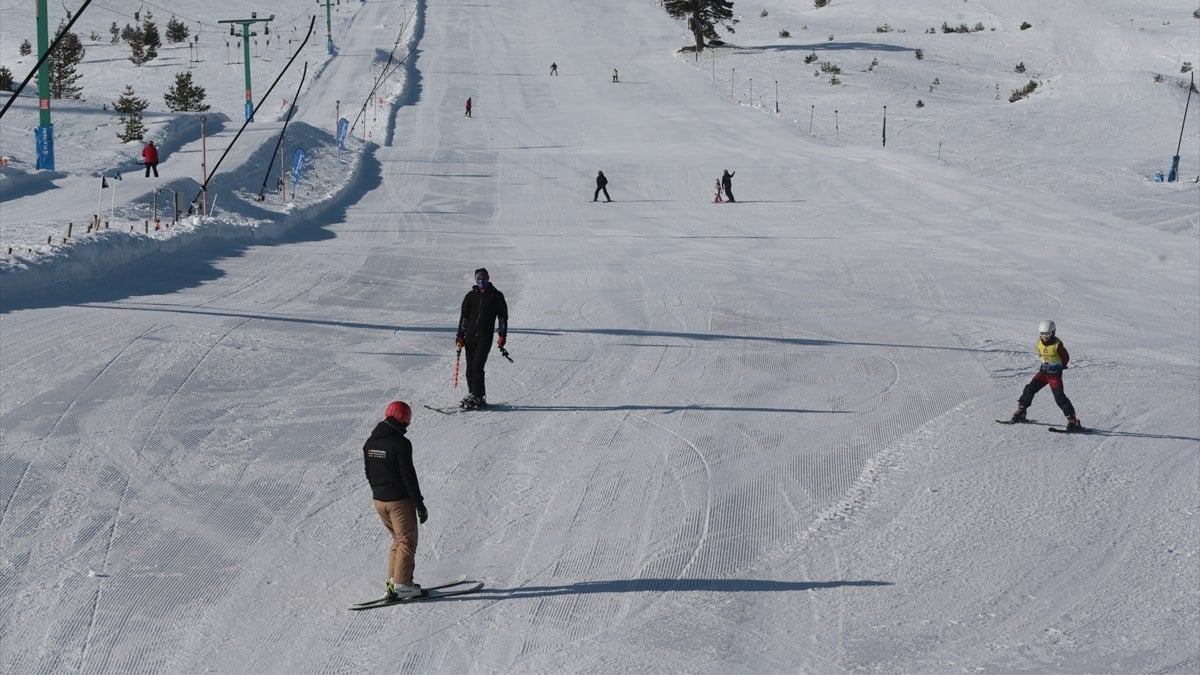 En fazla kar kalınlığı Kartalkaya’da! 167 santimetre olarak ölçüldü