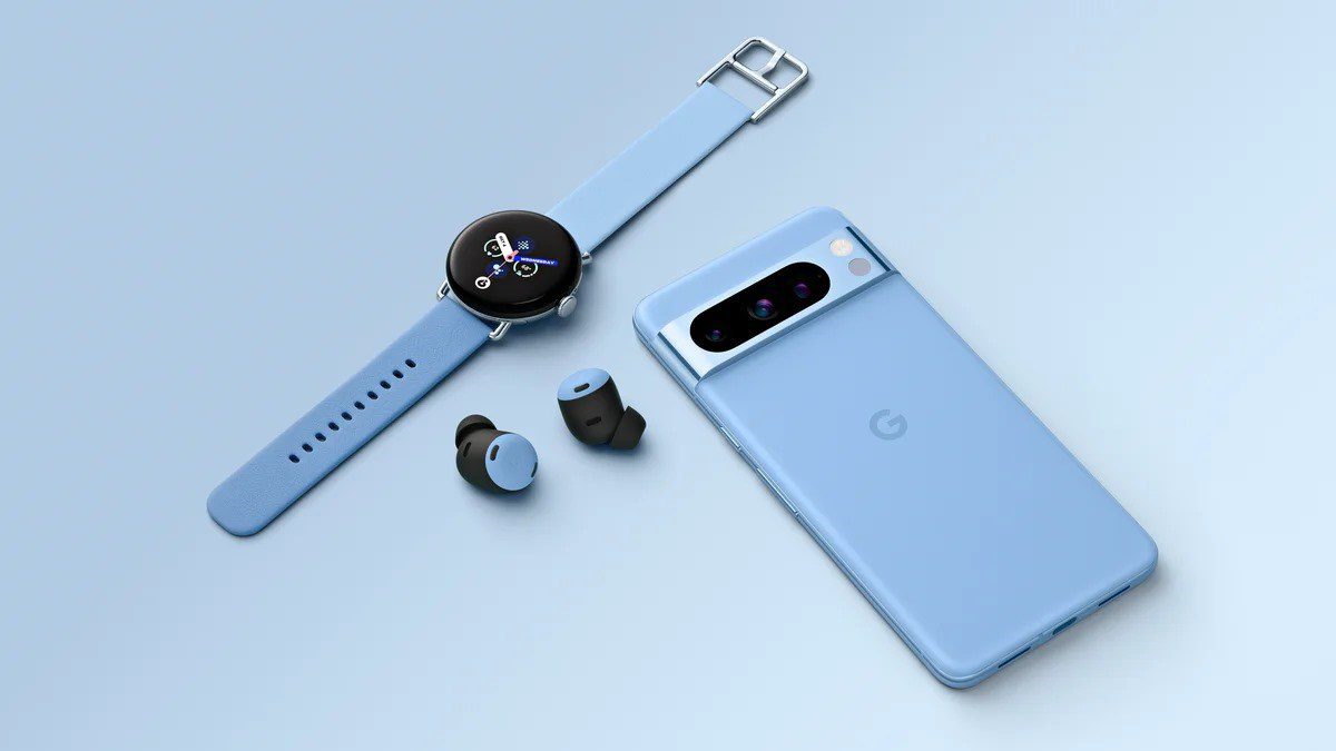 45mm Google Pixel Watch 3 ve Pixel Buds Pro 2 yolda