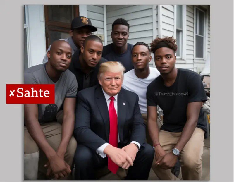 Trump’ın destekçileri yapay zeka üretimi sahte görsellerle oy kazanıyor