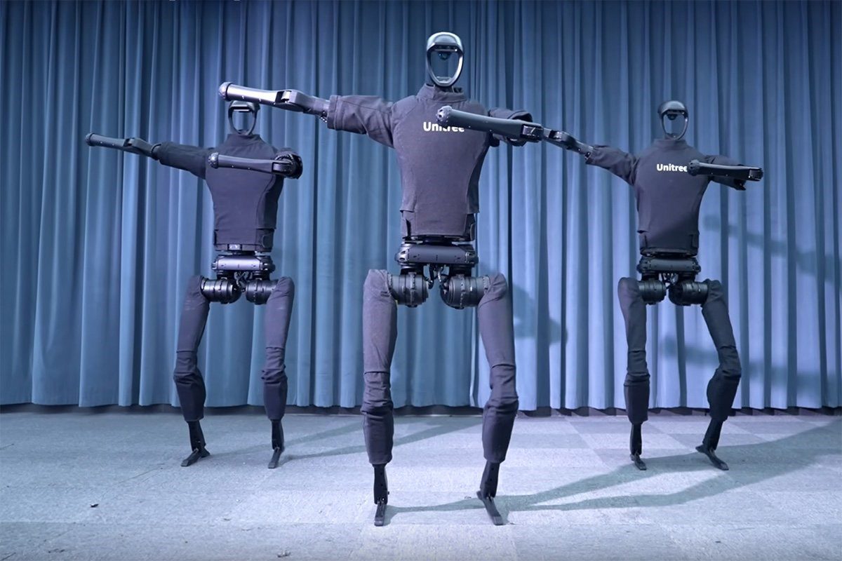 Unitree H1, hidrolik olmadan ters takla atan ilk insansı robot oldu