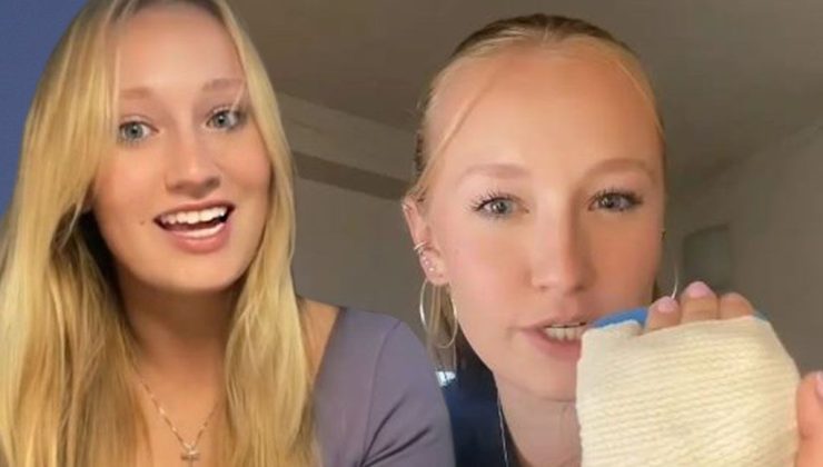 19 yaşındaki genç kız, kendisini taciz eden sapığı yumruklarıyla yere serdi!