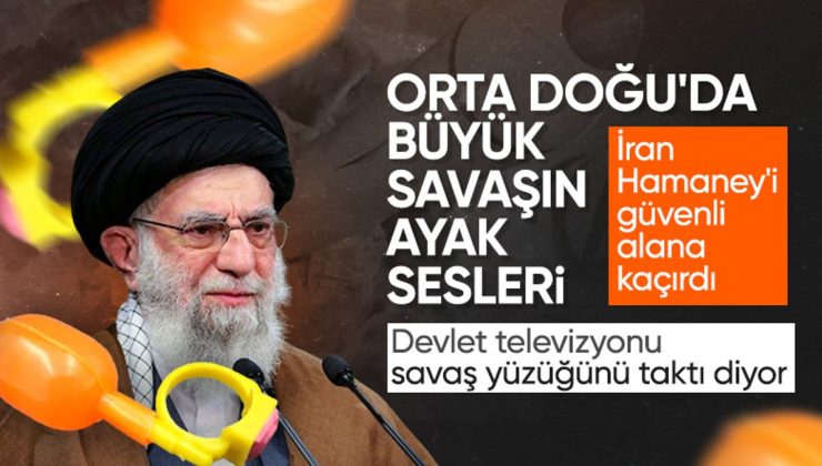 İran dini lideri Hamaney güvenli bir yere götürüldü