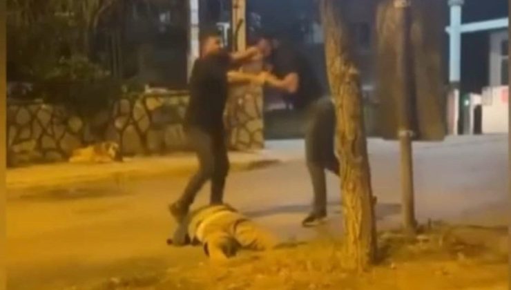 İstanbul’da tekmeli yumruklu sinyal verme kavgası