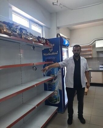 Kantinciden sıra dışı tepki