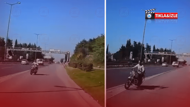 “Ölümüne sürüşü”  güvenlik kamerası kaydetti