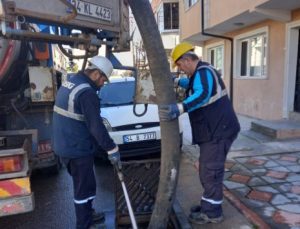 SASKİ’den kanalizasyon ve yağmursuyu hatlarında temizlik