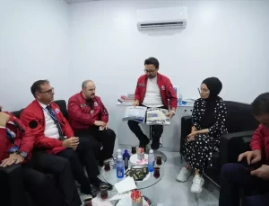 AA, TEKNOFEST’te Varank’ı Ağırladı