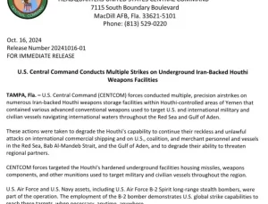 ABD, Yemen’de Husilere Saldırı Düzenledi