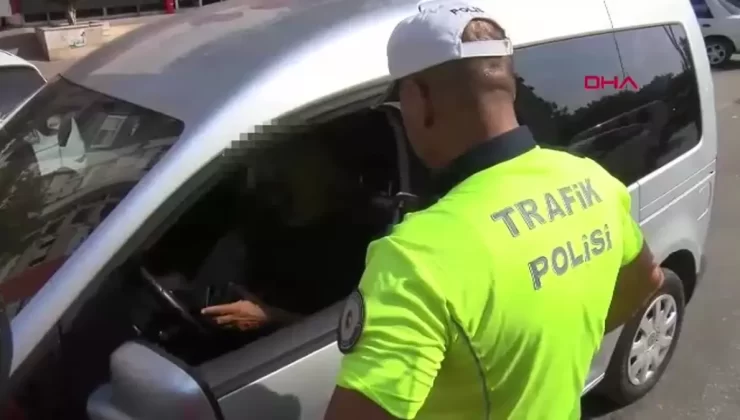 Adana’da Yayalara Yol Vermeyen Sürücülere Ceza