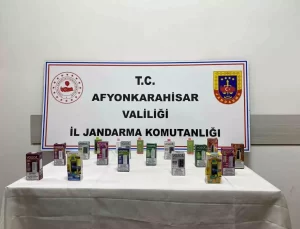 Afyonkarahisar’da Kaçak Elektronik Sigara Operasyonu