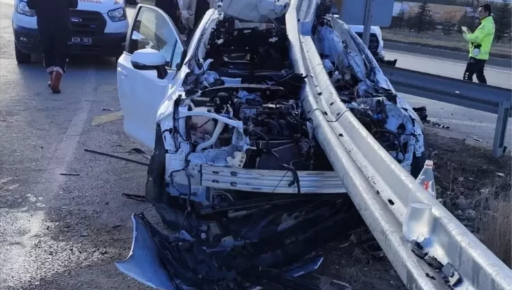 Afyonkarahisar’da Kaza: 1 Ölü, 4 Yaralı