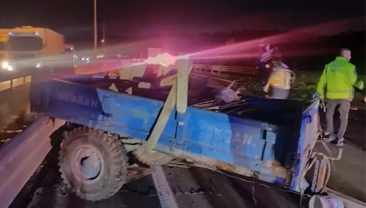 Afyonkarahisar’da Tır-Traktör Kazası: 1 Ölü, 2 Yaralı