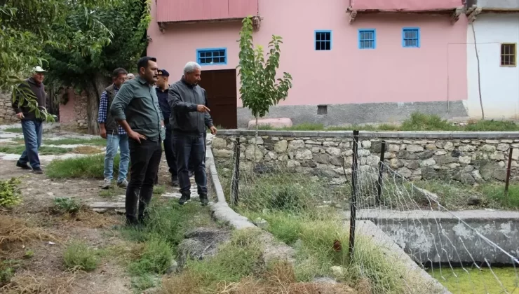 Ağın Kaymakamı Su Çalışmalarını İnceledi