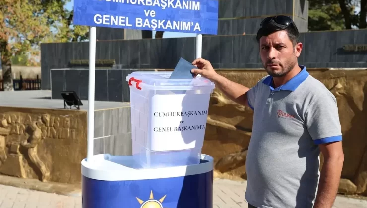 AK Parti Eskişehir teşkilatı vatandaşların taleplerini Cumhurbaşkanı Erdoğan’a iletecek