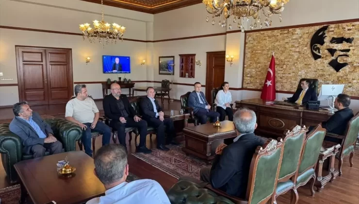 AK Parti’den Kaymakam Yılmaz’a Ziyaret