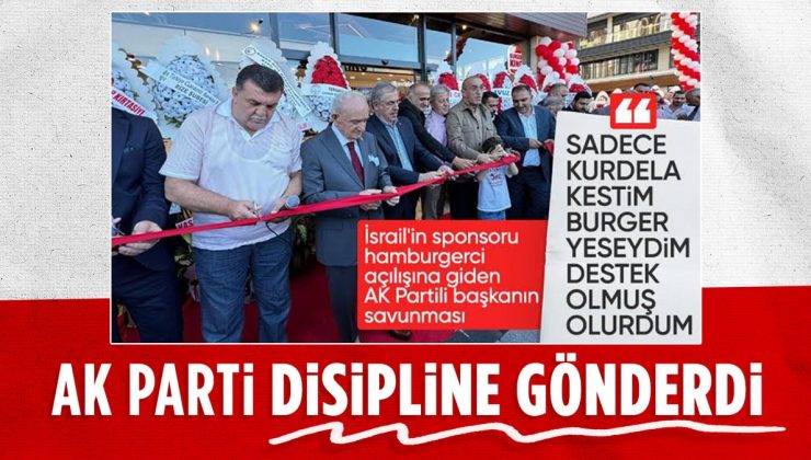 AK Parti’den Rize’deki boykot işletmesinin açılışına ilişkin açıklama: Disipline sevk edildiler