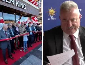 AK Partili başkan, Burger King açılışını Erdoğan’la özdeşleşen şiirle savundu