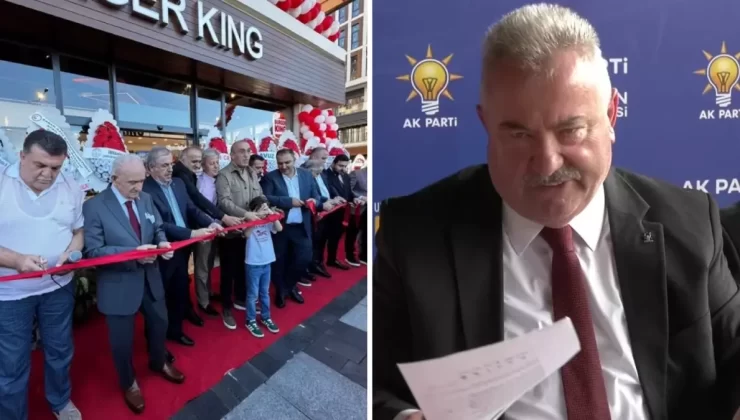 AK Partili başkan, Burger King açılışını Erdoğan’la özdeşleşen şiirle savundu