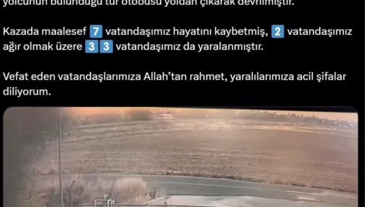 Aksaray’daki Otobüs Kazasında 7 Ölü, 33 Yaralı