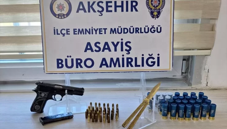 Akşehir’de Asayiş Uygulaması: 63 Personel Görevde
