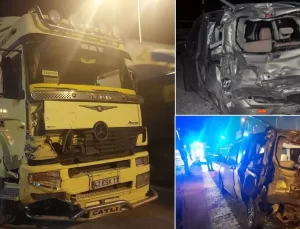 Alkollü TIR Şoförü 3 Kazaya Karıştı