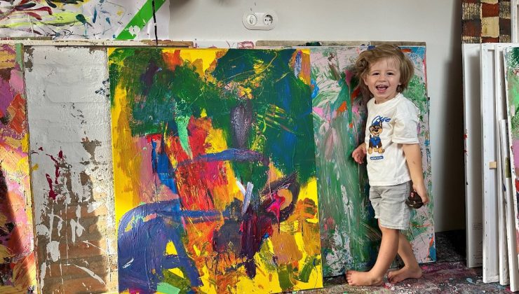 Almanya’da 3 yaşındaki ‘Küçük Picasso’nun tablosu 290 bin euroya satıldı