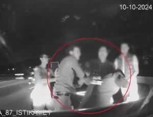 Ambulans Sürücüsüne Saldırı Kamerada