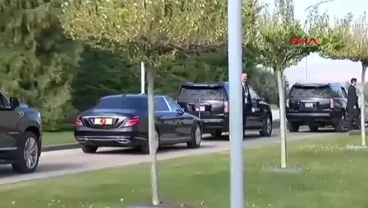 ANKARA Cumhurbaşkanı Erdoğan Arnavutluk,Sırbistan ziyareti için Esenboğa Havalimanı’ndan hareket etti