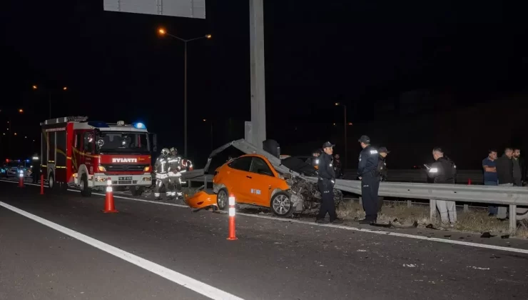 Ankara’da Taksi Kazası: Sürücü Hayatını Kaybetti