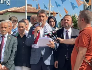 Antalya, Muğla, Isparta ve Burdur’da AK Parti İl Başkanlıklarından İsrail’e tepki