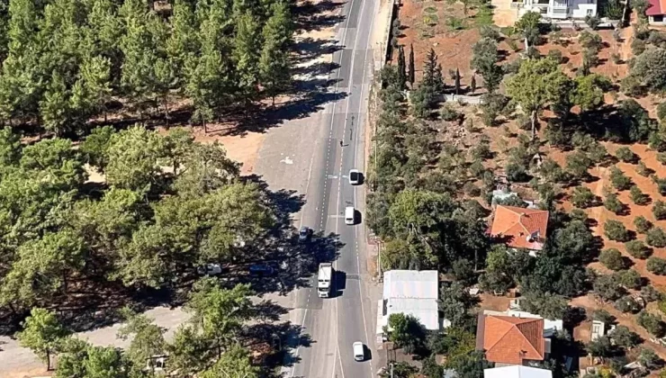 Antalya’da Havadan Trafik Denetimi