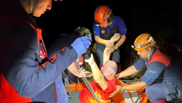 Antalya’da Helikopterle Kalp Rahatsızlığı Kurtarma