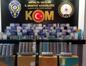 Antalya’da Kaçakçılık Operasyonu: 15 Gözaltı