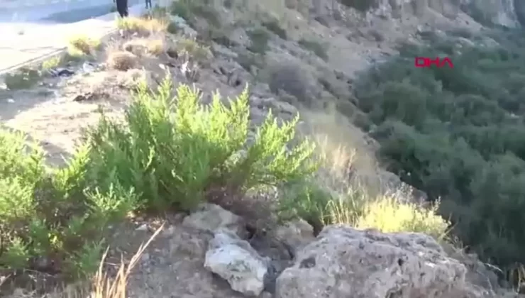 Antalya’da Kaza: Otomobil Şarampole Yuvarlandı