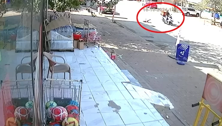 Antalya’da Kız Çocuğuna Motosiklet Çarpdı
