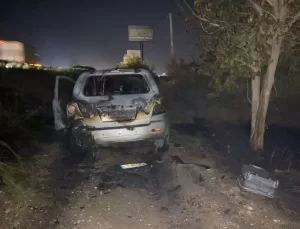 Antalya’da Park Halinde Yangın