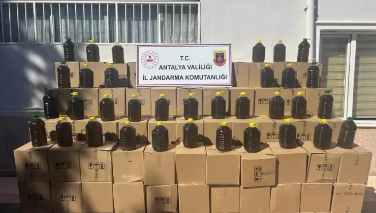 Antalya’da Sahte Zeytinyağı Operasyonu