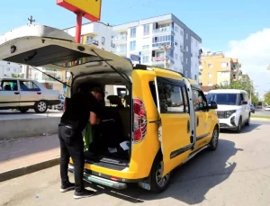 Antalya’da Taksi Sürücüsüne Kovalamaca