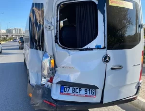 Antalya’da Zincirleme Kaza