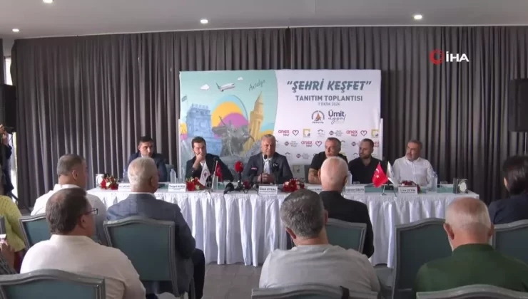 Antalya’dan “Şehrini Keşfet” projesiyle turizmi 12 aya yayma hamlesi
