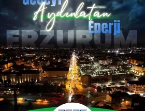 Aras Elektrik Erzurum’da Aydınlatma Projeleriyle Güçleniyor