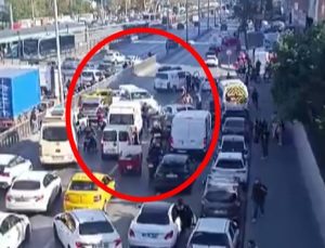 Avcılar yan yolda olay: Ortalığı savaş alanına çevirip kaçtı