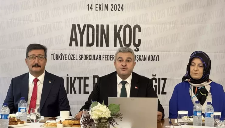 Aydın Koç, TÖSSFED Başkanlığına Aday