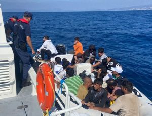 Aydın’da bir ay boyunca  ölüme terk edilen 210 göçmen kurtarıldı