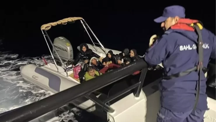 Ayvacık’ta 40 Kaçak Göçmen Yakalandı