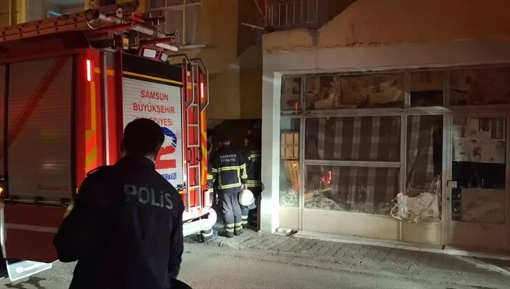 Bafra’da Gaz Patlaması, 1 Kişi Yaralandı