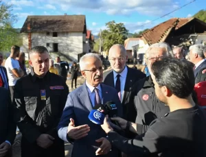 Bakan Uraloğlu Bosna Hersek’te Sel Felaketini İnceledi
