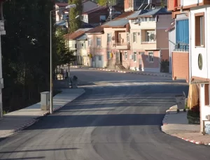 Başçiftlik’te asfalt çalışması yapıldı